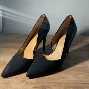 Black heels like new